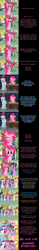 Size: 2000x12919 | Tagged: safe, artist:mlp-silver-quill, artist:undead-niklos, derpibooru import, applejack, pinkie pie, rainbow dash, rarity, spike, twilight sparkle, twilight sparkle (alicorn), wind whistler, alicorn, dragon, earth pony, pegasus, pony, unicorn, comic:pinkie pie says goodnight, comic, eyes closed