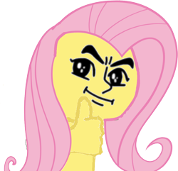 Size: 868x837 | Tagged: safe, fluttershy, human, line, moon, simple background, solo, sticker, transparent background, vector