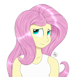 Size: 1500x1500 | Tagged: safe, artist:notenoughapples, fluttershy, equestria girls, simple background, solo, transparent background