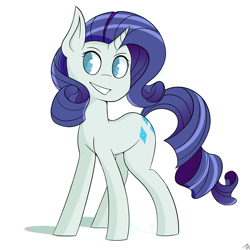 Size: 1280x1280 | Tagged: safe, artist:goldenled, rarity, pony, unicorn, cute, raribetes, solo