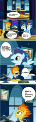 Size: 963x3260 | Tagged: safe, derpibooru import, soarin', spitfire, wonderbolts academy, academy record, comic, daniel ingram