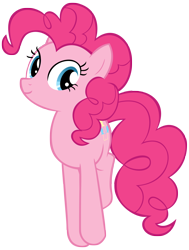 Size: 1500x1989 | Tagged: safe, artist:xxthehtfgodxx, derpibooru exclusive, pinkie pie, earth pony, pony, cute, diapinkes, simple background, solo, transparent background, vector