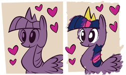 Size: 1200x715 | Tagged: safe, artist:pixelkitties, derpibooru import, twilight sparkle, twilight sparkle (alicorn), alicorn, pony, trade ya, female, mare