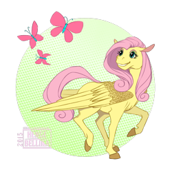 Size: 1500x1500 | Tagged: safe, artist:hengebellika, fluttershy, pegasus, pony, solo