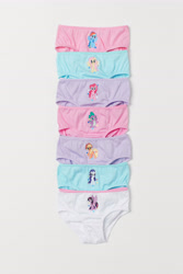 Size: 2880x4320 | Tagged: safe, derpibooru import, applejack, fluttershy, pinkie pie, rainbow dash, rarity, spike, twilight sparkle, twilight sparkle (alicorn), alicorn, dragon, earth pony, pegasus, pony, unicorn, my little pony: the movie, blue underwear, clothes, cowboy hat, female, h&m, hat, heart, irl, male, mane seven, mane six, mare, merchandise, panties, photo, pink underwear, pony print underwear, purple underwear, underwear, white underwear