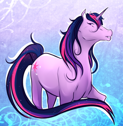 Size: 600x613 | Tagged: safe, artist:alen-as, derpibooru import, twilight sparkle, looking at you, realistic, solo, sparkles