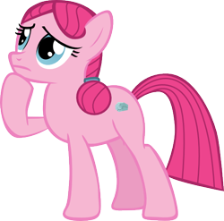 Size: 538x531 | Tagged: safe, artist:theairgonaut, pinkie pie, earth pony, pony, alternate hairstyle, alternate universe, pinkamena diane pie, simple background, solo, transparent background, vector