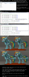 Size: 1080x2880 | Tagged: safe, artist:sarcastic-brony, derpibooru import, rainbow dash, pegasus, pony, 3d, source filmmaker, tutorial