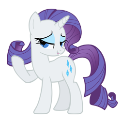 Size: 1000x1000 | Tagged: safe, artist:punchingshark, rarity, pony, unicorn, .psd available, .zip file at source, female, mare, raised hoof, simple background, solo, transparent background