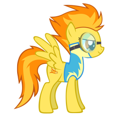 Size: 1532x1460 | Tagged: safe, artist:durpy, derpibooru import, spitfire, simple background, solo, transparent background, vector, wonderbolt trainee uniform