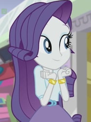 Size: 470x624 | Tagged: safe, screencap, rarity, dance magic, equestria girls, spoiler:eqg specials, cropped, cute, happy, raribetes, smiling, solo