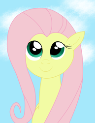 Size: 2549x3299 | Tagged: safe, artist:ced75, fluttershy, pegasus, pony, female, mare, pink mane, solo, yellow coat