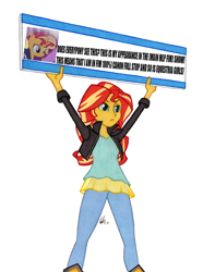 Size: 950x1278 | Tagged: safe, artist:manly man, edit, edited edit, edited screencap, screencap, sunset shimmer, twilight sparkle, twilight sparkle (alicorn), alicorn, human, pony, unicorn, equestria girls, the last problem, 1000 hours in ms paint, boots, caption, clothes, colored pencil drawing, cropped, crown, double sun power, dress, exclamation point, exploitable meme, eyebrows, eyelashes, fact, facts, female, frown, happy, holding, horn, human ponidox, it happened, it has finally happened, jacket, jewelry, leather, leather boots, leather jacket, leather shoes, mare, meme, ms paint, ms paint adventures, nostrils, numbers, op is right, op is right you know, pants, percent, princess, protest, question, question mark, raised arms, regalia, royalty, self paradox, self ponidox, shirt, shoes, sign, signature, simple background, solo, spread wings, standing, sunset's board, symbol, text, text edit, top, traditional art, truth, truth meme, ultimate twilight, wall of tags, white background, wings, woman, zipper