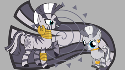 Size: 1920x1080 | Tagged: safe, artist:neodarkwing, derpibooru import, zecora, zebra, filly, wallpaper