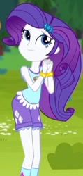 Size: 208x437 | Tagged: safe, screencap, rarity, equestria girls, legend of everfree, cropped, solo