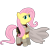 Size: 894x894 | Tagged: safe, artist:bouxn, fluttershy, pegasus, pony, armor, crossover, dragon's dogma, mercedes, solo