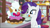 Size: 1920x1080 | Tagged: safe, screencap, rarity, pony, unicorn, forever filly, adorkable, dork, food, food looking at rarity, ice cream, ice cream shop, messy eating, primal, rarity looking at food, yummy