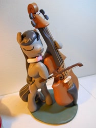 Size: 1944x2592 | Tagged: safe, artist:earthenpony, octavia melody, earth pony, pony, craft, custom, irl, photo, sculpture