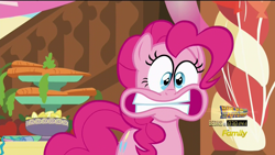 Size: 1920x1080 | Tagged: safe, screencap, pinkie pie, earth pony, pony, the one where pinkie pie knows, faic, solo