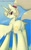 Size: 1000x1600 | Tagged: safe, artist:chibadeer, princess celestia, alicorn, pony, alternate hairstyle, low angle, plot, ponytail, princess molestia, solo