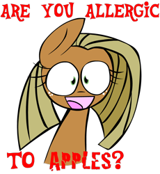 Size: 1050x1143 | Tagged: safe, artist:mushroomcookiebear, applejack, earth pony, pony, alternate hairstyle, applemena, snapplejack, solo, straight hair