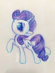 Size: 960x1280 | Tagged: safe, artist:dressella, rarity, pony, unicorn, fabulous, food, looking at you, marshmallow, solo