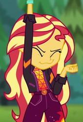 Size: 488x718 | Tagged: safe, screencap, sunset shimmer, better together, equestria girls, wake up!, cropped, solo