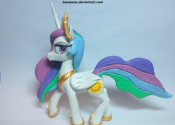 Size: 1023x732 | Tagged: safe, artist:hampony, princess celestia, alicorn, pony, figure, handmade, solo