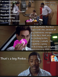 Size: 636x836 | Tagged: safe, pinkie pie, human, dan aykroyd, egon spengler, ernie hudson, ghostbusters, harold ramis, ray stantz, toy, winston zeddemore