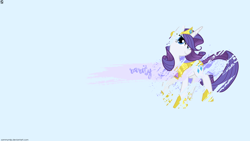 Size: 1920x1080 | Tagged: safe, artist:jennieoo, artist:sammymlp, edit, rarity, pony, unicorn, princess, royalty, simple, solo, vector, wallpaper, wallpaper edit