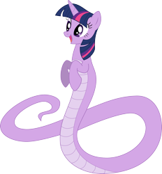 Size: 1889x2038 | Tagged: safe, artist:kaylathehedgehog, derpibooru import, twilight sparkle, lamia, original species, simple background, solo, transparent background, twilamia, twilight snakle, vector