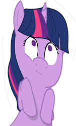 Size: 886x1465 | Tagged: safe, artist:xulious, derpibooru import, twilight sparkle, pony, unicorn, female, mare, multicolored mane, purple coat, solo