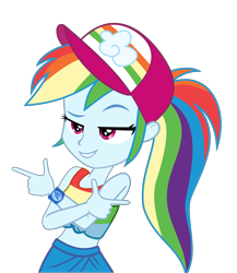 Size: 4000x4613 | Tagged: safe, artist:asrafpie, derpibooru import, rainbow dash, better together, equestria girls, spring breakdown, awesome, cute, dashabetes, finger gun, finger guns