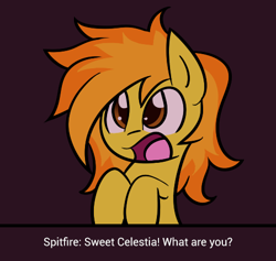 Size: 500x473 | Tagged: safe, artist:php92, derpibooru import, spitfire, ask spitfire the wonderbolt, solo, tumblr