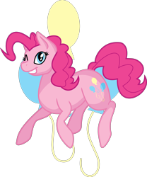 Size: 4000x4798 | Tagged: safe, artist:lisa400, pinkie pie, earth pony, pony, .svg available, absurd resolution, cute, jumping, looking at you, raised hoof, simple background, smiling, solo, transparent background, vector, wink