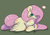 Size: 1746x1220 | Tagged: safe, artist:snow angel, fluttershy, pegasus, pony, blushing, cute, looking at you, missing cutie mark, prone, shyabetes, solo