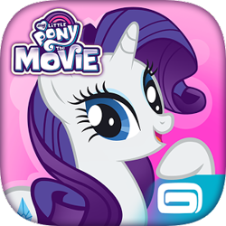 Size: 300x300 | Tagged: safe, rarity, pony, unicorn, my little pony: the movie, app icon, gameloft, icon, solo