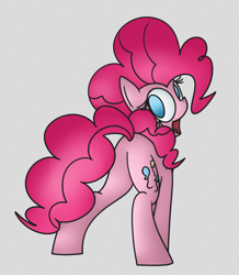 Size: 1284x1470 | Tagged: safe, artist:mr. rottson, pinkie pie, earth pony, pony, female, mare, pink coat, pink mane, plot, solo