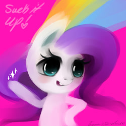 Size: 800x800 | Tagged: safe, artist:pipomanager-mimmi, rarity, pony, unicorn, cute, raribetes, solo