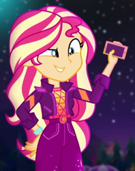 Size: 424x536 | Tagged: safe, screencap, sunset shimmer, equestria girls, equestria girls series, the last drop, the last drop: sunset shimmer, spoiler:choose your own ending (season 2), spoiler:eqg series (season 2), cropped, solo