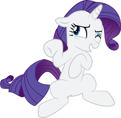 Size: 1401x1363 | Tagged: safe, artist:mighty355, rarity, pony, unicorn, lesson zero, female, mare, one eye closed, simple background, sitting, solo, transparent background, vector, wink