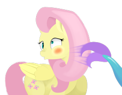 Size: 1636x1268 | Tagged: safe, artist:lucky-jacky, fluttershy, pegasus, pony, scare master, funny, nightmare night, solo