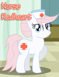 Size: 850x1100 | Tagged: safe, artist:xain-russell, nurse redheart, earth pony, pony, solo