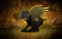 Size: 1920x1200 | Tagged: safe, artist:vexx3, derpibooru import, daring do, badass, solo, wallpaper