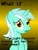 Size: 625x833 | Tagged: safe, derpibooru import, lyra heartstrings, twilight sparkle, pony, unicorn, twilight's kingdom, conspiracy lyra, exploitable meme, female, green coat, horn, key, looking at you, mare, meme, open mouth, simple background, solo, text, two toned mane