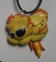 Size: 888x978 | Tagged: safe, artist:vikingval, derpibooru import, spitfire, charm, pendant