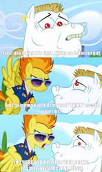 Size: 1280x2160 | Tagged: safe, derpibooru import, bulk biceps, spitfire, wonderbolts academy, the princess bride