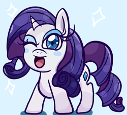 Size: 2000x1818 | Tagged: safe, artist:kira-vera, rarity, pony, unicorn, female, horn, mare, purple mane, solo, white coat