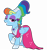 Size: 3000x3200 | Tagged: safe, artist:cheezedoodle96, derpibooru import, rainbow dash, pegasus, pony, sparkle's seven, .svg available, alternate hairstyle, braid, clothes, dress, ear piercing, earring, eyeshadow, female, heart, jewelry, lidded eyes, looking at you, makeup, mare, megaradash, necklace, piercing, rainbow dash always dresses in style, raised hoof, simple background, smiling, solo, svg, transparent background, vector