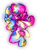 Size: 1024x1335 | Tagged: safe, artist:dizzee-toaster, pinkie pie, earth pony, pony, rainbow power, simple background, solo, transparent background